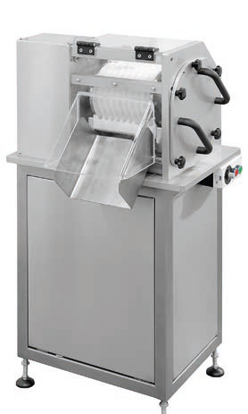 An industrial ball former machine.