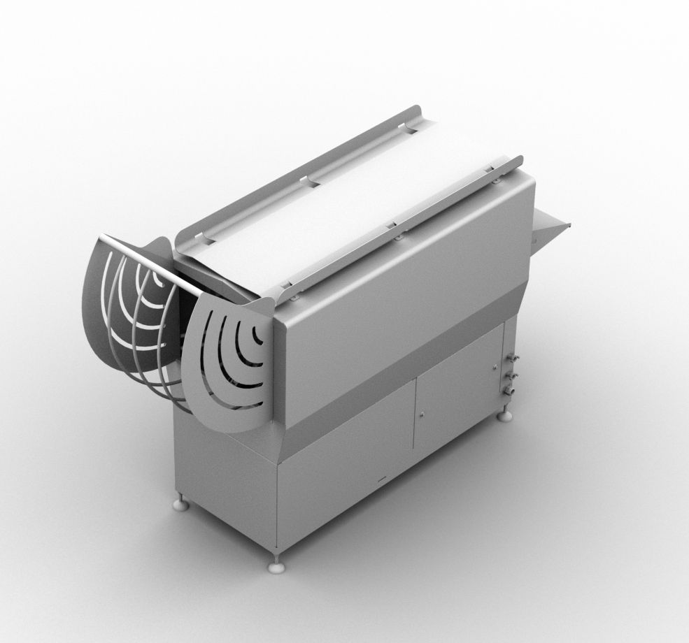 Standalone Cleanline S industrial tunnel washer.