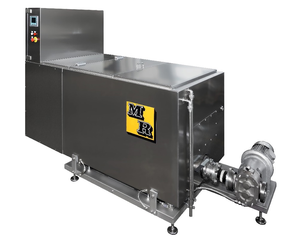 Image of an industrial chocolate mixer machine.