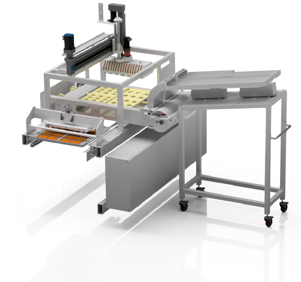 Image of biscotti wafer production.