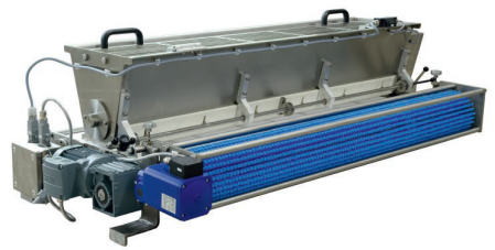 Image of a confectionary sprinkler machine.