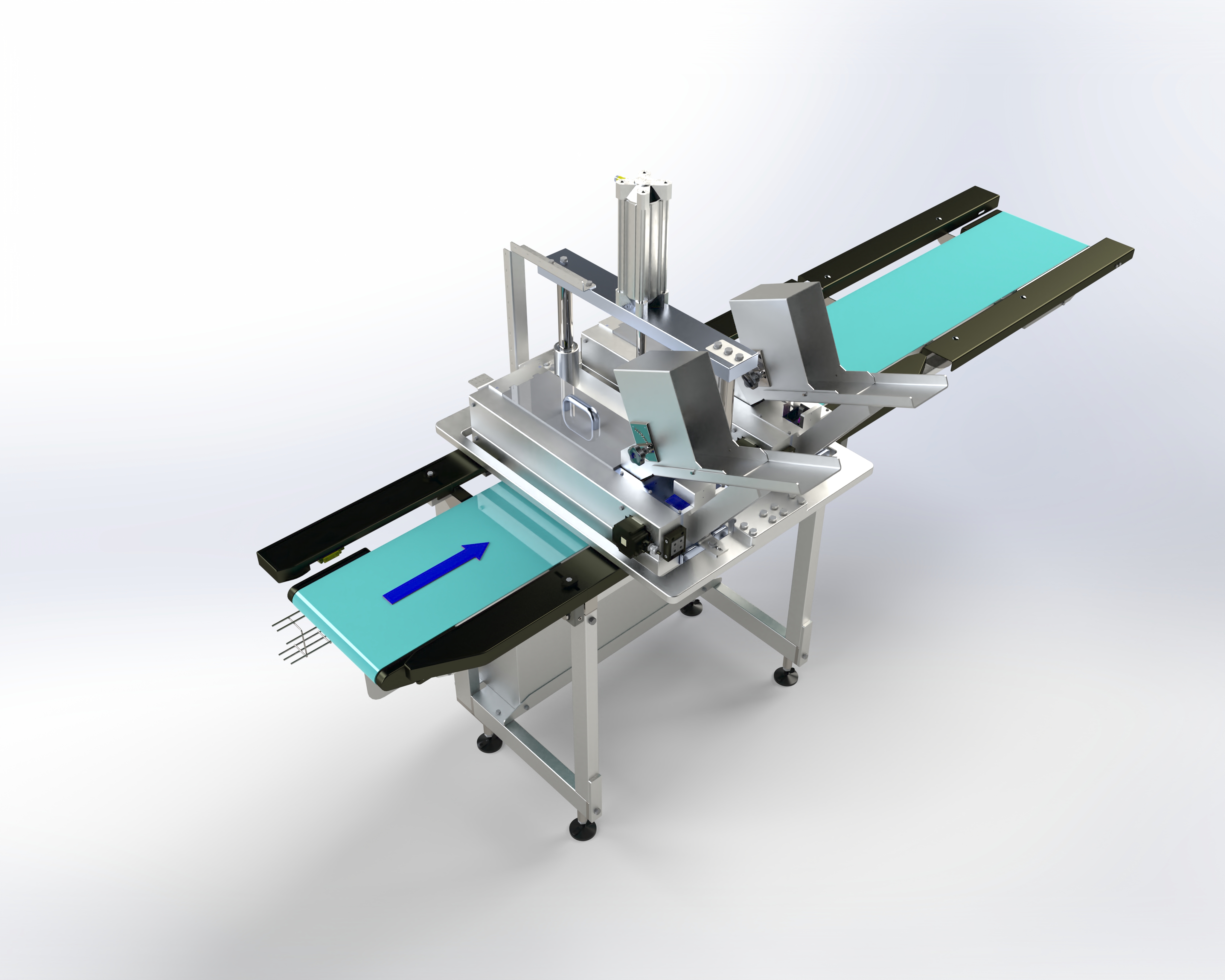 Image of stick-pack feeding system.