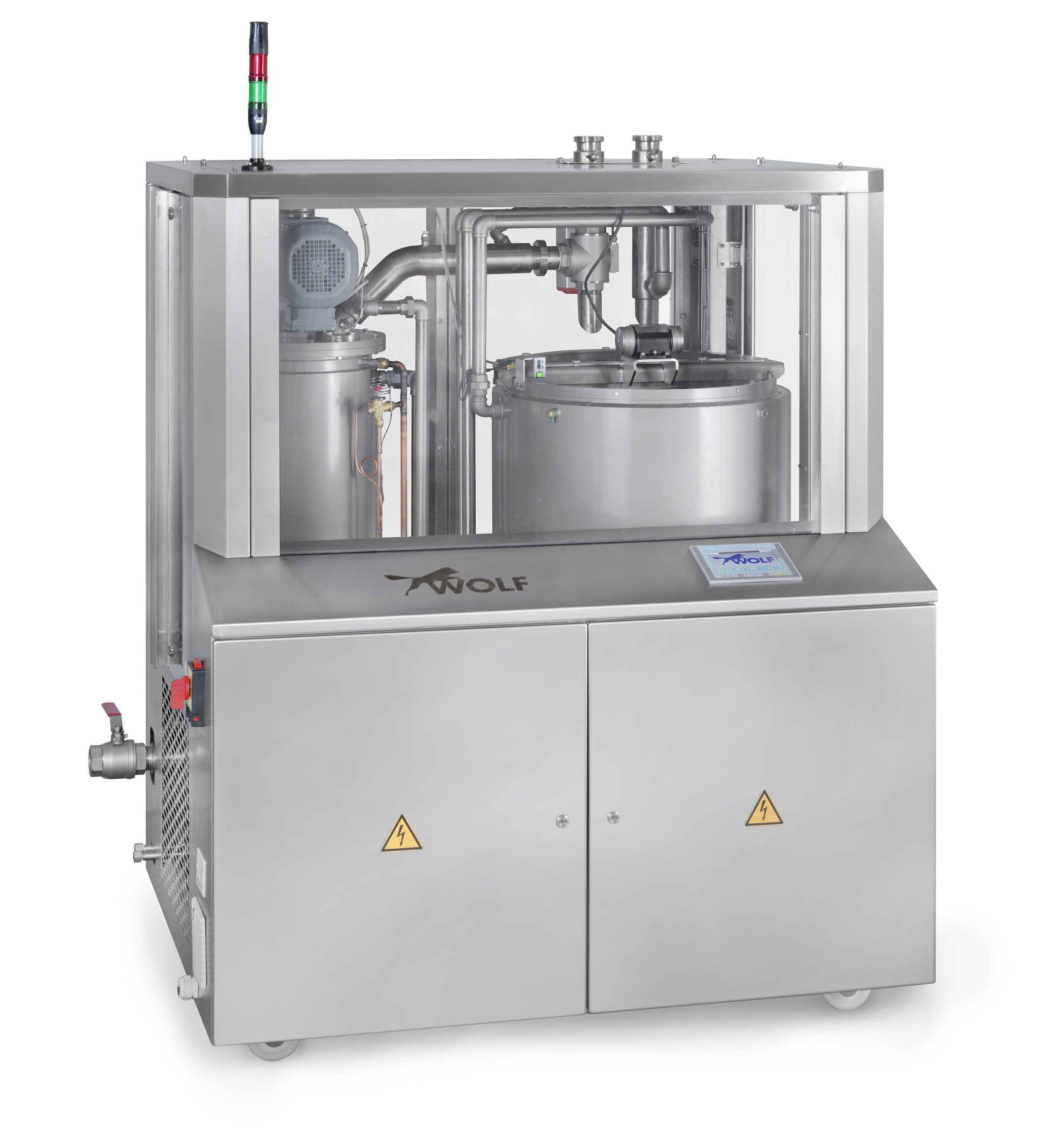 Wolf Machines chocolate tempering unit
