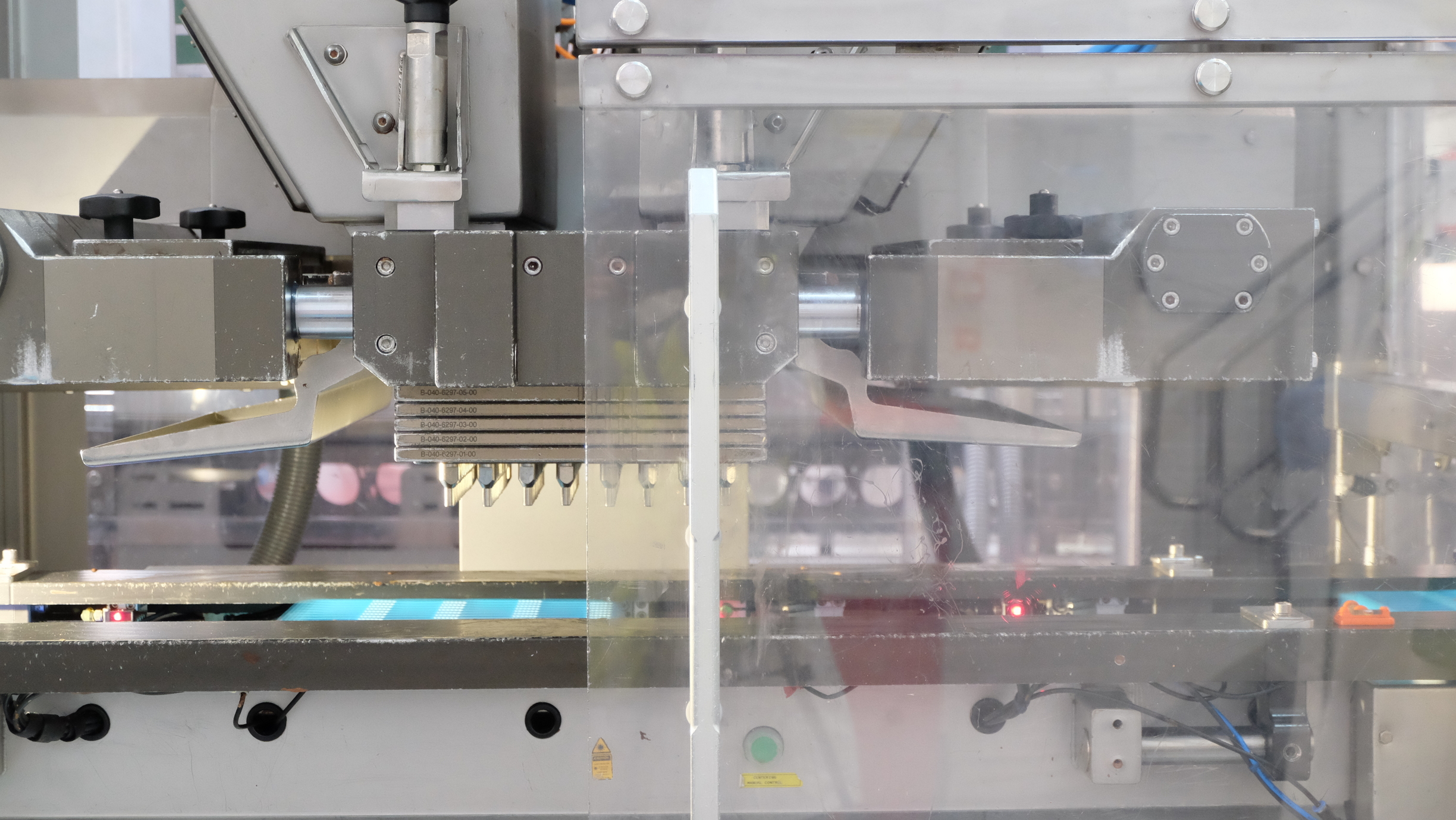 Close up of UF750 WOLF Tempering Unit. 